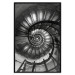 Wall Poster Dizzying - architecture of a winding and dark staircase 137911 additionalThumb 11