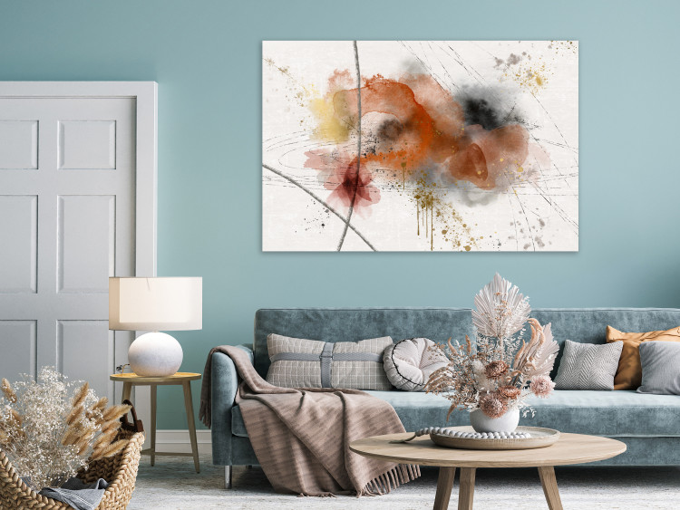 Canvas Expressive Dreaming (1-piece) Wide - modern abstraction 138111 additionalImage 3