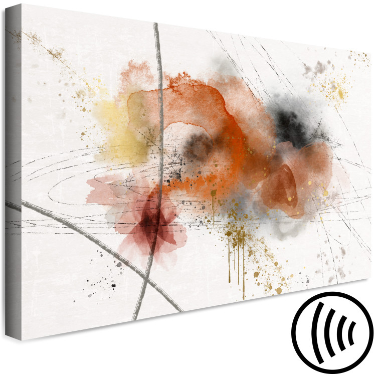 Canvas Expressive Dreaming (1-piece) Wide - modern abstraction 138111 additionalImage 6