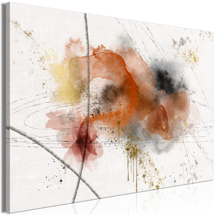 Canvas Expressive Dreaming (1-piece) Wide - modern abstraction 138111 additionalImage 2