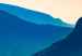 Canvas Art Print Aurlandsfjord (1-piece) Vertical - blue landscape amidst mountains 138711 additionalThumb 5