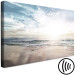 Canvas Art Print Sunny Morning (1-piece) Wide - sea and bright sky 138811 additionalThumb 6