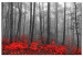 Large canvas print Crimson Forest [Large Format] 150711