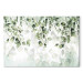 Print On Glass Lightness of Leaves - Delicate Green Composition With Twigs [Glass] 151511 additionalThumb 2