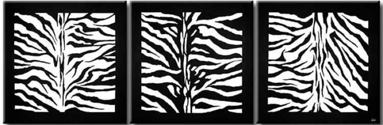 Canvas Zebra pattern 49311