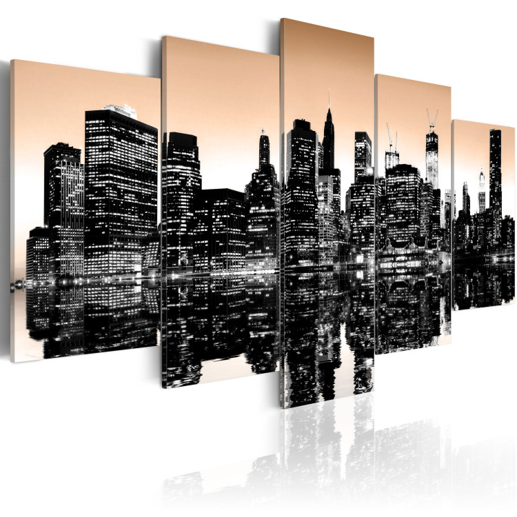 Canvas Print Sinking New York - 5 pieces 58311 additionalImage 2