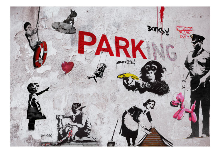 Photo Wallpaper [Banksy] Graffiti Diveristy 65711 additionalImage 1