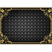 Wall Mural Luxury retro glamour - gold and black patterned background with ornaments 97111 additionalThumb 5