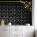 Wall Mural Luxury retro glamour - gold and black patterned background with ornaments 97111 additionalThumb 6