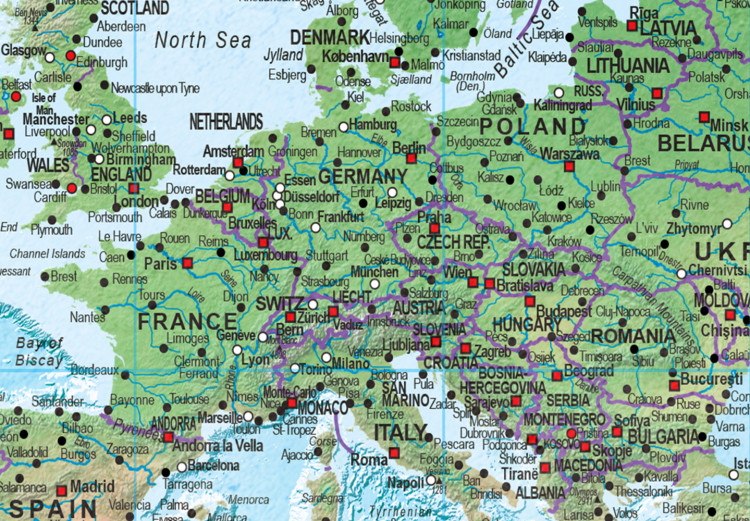 Cork Pinboard Traditional Cartography II [Cork Map] 97411 additionalImage 5