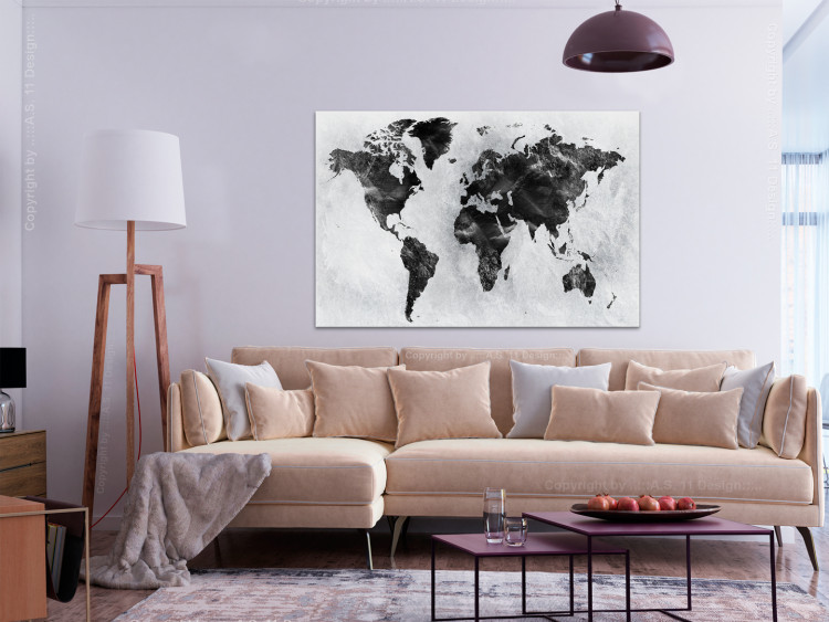 Canvas Colourless World (1 Part) Wide 107821 additionalImage 3