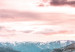 Poster Lake Ringedalsvatnet - majestic landscape of mountains and pink sky 117621 additionalThumb 9