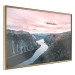 Poster Lake Ringedalsvatnet - majestic landscape of mountains and pink sky 117621 additionalThumb 12