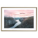 Poster Lake Ringedalsvatnet - majestic landscape of mountains and pink sky 117621 additionalThumb 14