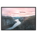 Poster Lake Ringedalsvatnet - majestic landscape of mountains and pink sky 117621 additionalThumb 18