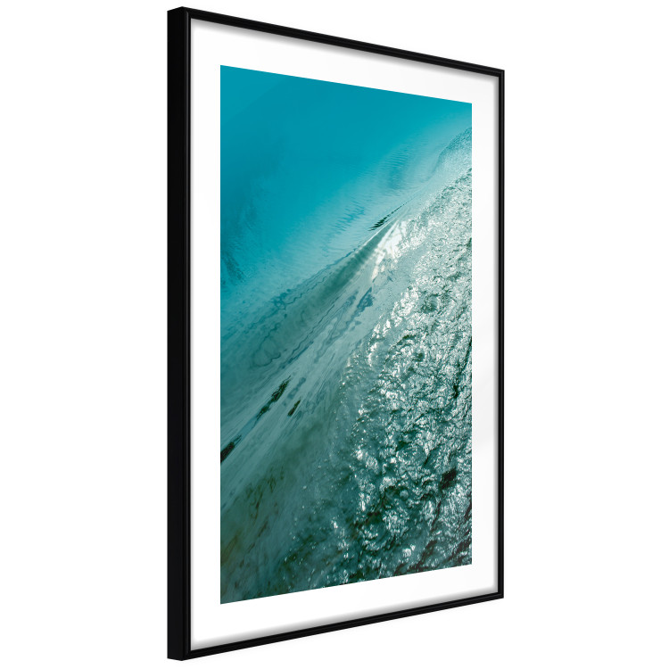 Wall Poster Emerald Ocean - landscape of green water with details of a gentle wave 122621 additionalImage 13