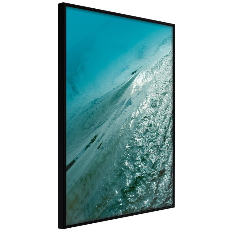 Wall Poster Emerald Ocean - landscape of green water with details of a gentle wave 122621 additionalImage 10