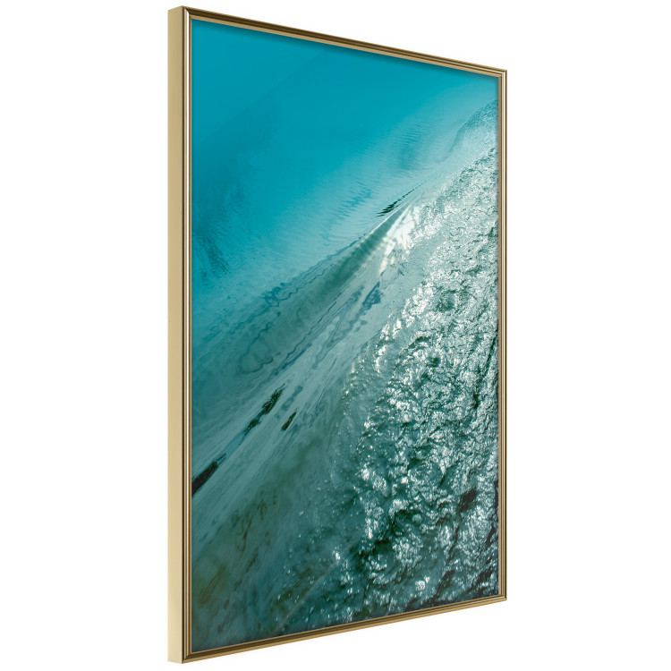 Wall Poster Emerald Ocean - landscape of green water with details of a gentle wave 122621 additionalImage 14