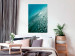 Wall Poster Emerald Ocean - landscape of green water with details of a gentle wave 122621 additionalThumb 17