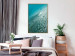 Wall Poster Emerald Ocean - landscape of green water with details of a gentle wave 122621 additionalThumb 7