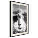 Wall Poster Cosmic Speed - black and white launching rocket against landscape 123521 additionalThumb 3