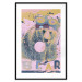 Wall Poster Bear and Balloon - playful animal in a colorful pink motif with inscriptions 127021 additionalThumb 15