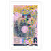 Wall Poster Bear and Balloon - playful animal in a colorful pink motif with inscriptions 127021 additionalThumb 19