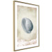 Wall Poster Tide - maritime composition of shell landscape on sand and wave background 127521 additionalThumb 9