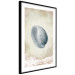 Wall Poster Tide - maritime composition of shell landscape on sand and wave background 127521 additionalThumb 6