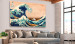 Large canvas print The Great Wave off Kanagaw [Large Format] 128621 additionalThumb 6