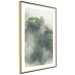 Wall Poster Misty Amazon - landscape of green tree crowns amidst dense fog 129421 additionalThumb 7