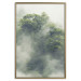 Wall Poster Misty Amazon - landscape of green tree crowns amidst dense fog 129421 additionalThumb 17