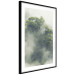 Wall Poster Misty Amazon - landscape of green tree crowns amidst dense fog 129421 additionalThumb 6