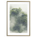 Wall Poster Misty Amazon - landscape of green tree crowns amidst dense fog 129421 additionalThumb 14
