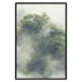 Wall Poster Misty Amazon - landscape of green tree crowns amidst dense fog 129421 additionalThumb 16