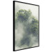Wall Poster Misty Amazon - landscape of green tree crowns amidst dense fog 129421 additionalThumb 11