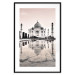 Poster Taj Mahal - monochromatic architecture of building and reflections in water 129721 additionalThumb 15