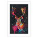 Wall Poster Striking Rhino - abstract colorful animal in watercolor motif 130521 additionalThumb 19