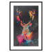 Wall Poster Striking Rhino - abstract colorful animal in watercolor motif 130521 additionalThumb 17