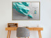 Poster Portofino and Surroundings - map of the coast of Italy with a blue continent 131821 additionalThumb 7