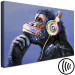 Canvas Art Print Musical Monkey (1 Part) Wide 132421 additionalThumb 6