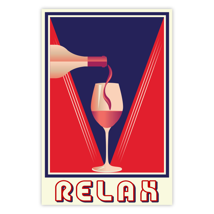 Poster Relax and Wine [Poster] 143221