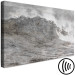 Canvas Print Ocean Tide (1-piece) Wide - black and white seascape in waves 143721 additionalThumb 6
