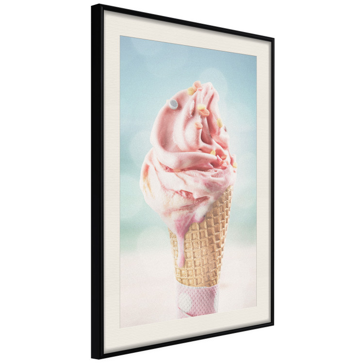 Poster The Taste of Summer - Sweet Ice Cream in Pastel Colors on the Sea and Beach 144121 additionalImage 9