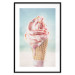 Poster The Taste of Summer - Sweet Ice Cream in Pastel Colors on the Sea and Beach 144121 additionalThumb 25