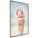 Poster The Taste of Summer - Sweet Ice Cream in Pastel Colors on the Sea and Beach 144121 additionalThumb 6