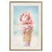 Poster The Taste of Summer - Sweet Ice Cream in Pastel Colors on the Sea and Beach 144121 additionalThumb 27