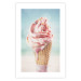 Poster The Taste of Summer - Sweet Ice Cream in Pastel Colors on the Sea and Beach 144121 additionalThumb 19