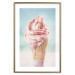Poster The Taste of Summer - Sweet Ice Cream in Pastel Colors on the Sea and Beach 144121 additionalThumb 24