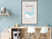 Wall Poster Be Strong - Cheerful Blue Whale and Motivational Slogan for Children 146621 additionalThumb 22